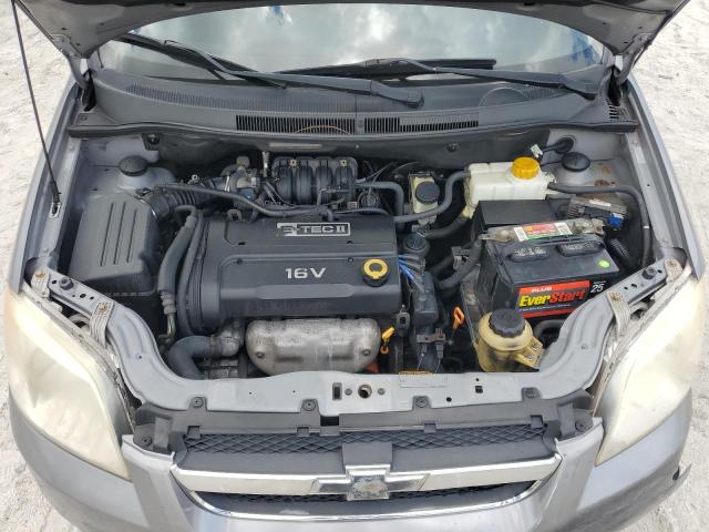 KL1TD56668B154097 - 2008 CHEVROLET AVEO BASE GRAY photo 11