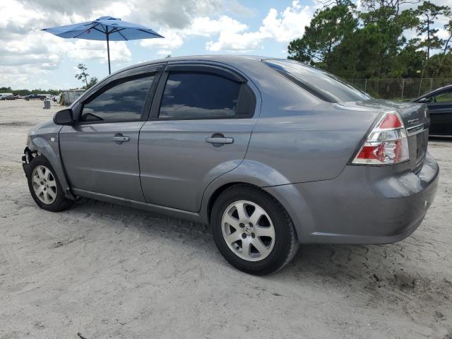 KL1TD56668B154097 - 2008 CHEVROLET AVEO BASE GRAY photo 2