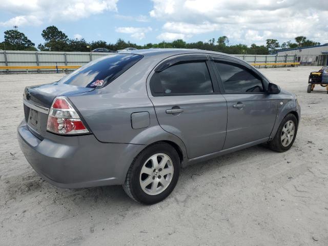 KL1TD56668B154097 - 2008 CHEVROLET AVEO BASE GRAY photo 3