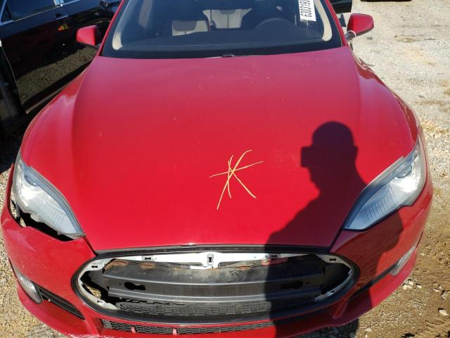 5YJSA1CP8DFP10016 - 2013 TESLA MODEL S Կարմիր լուսանկար 11