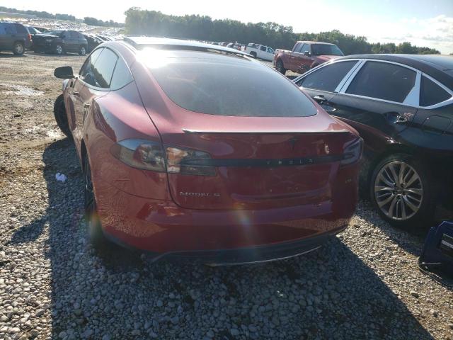 5YJSA1CP8DFP10016 - 2013 TESLA MODEL S Կարմիր լուսանկար 6