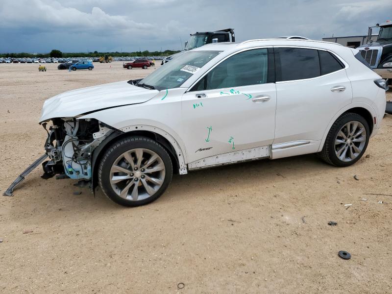 LRBFZRR43MD165144 - 2021 BUICK ENVISION AVENIR WHITE photo 1