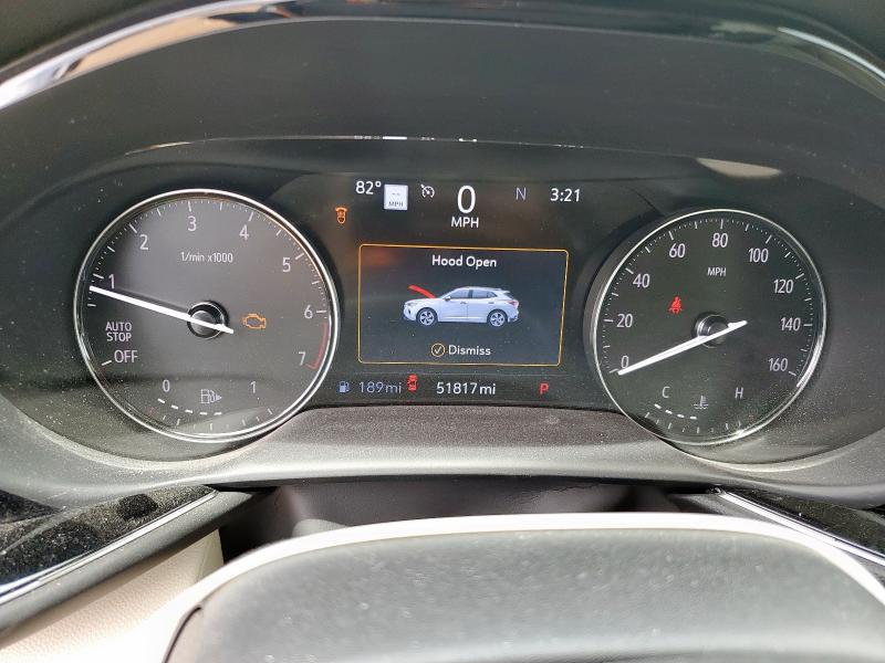 LRBFZRR43MD165144 - 2021 BUICK ENVISION AVENIR WHITE photo 9