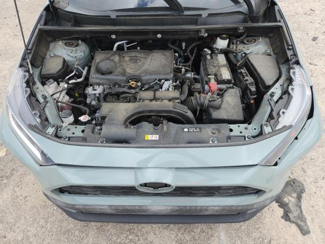 2T3W1RFV3MW183037 - 2021 TOYOTA RAV4 XLE 灰色 照片 12