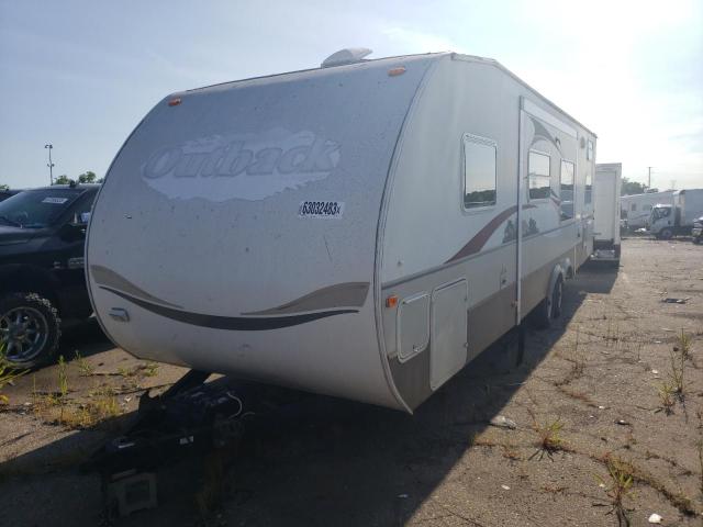 4YDT31R266G918153 - 2006 KEYSTONE OUTBACK WHITE photo 2