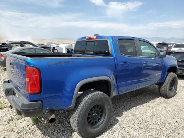 1GCPTEE17K1215943 - 2019 CHEVROLET COLORADO ZR2 BLUE photo 3