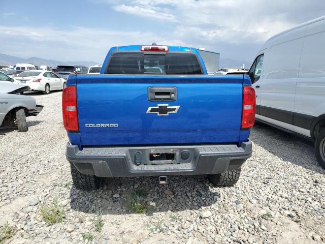 1GCPTEE17K1215943 - 2019 CHEVROLET COLORADO ZR2 BLUE photo 6