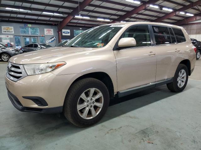 5TDBK3EH0CS129876 - 2012 TOYOTA HIGHLANDER BASE GOLD photo 1