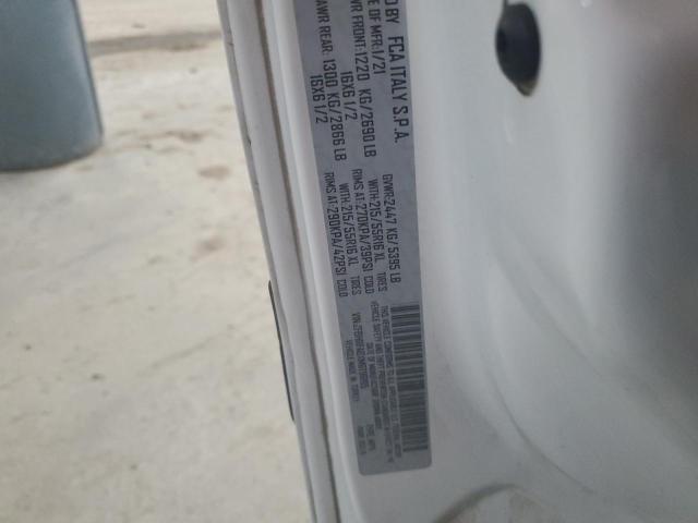 ZFBHRFABXM6T96195 - 2021 RAM PROMASTER WHITE photo 12