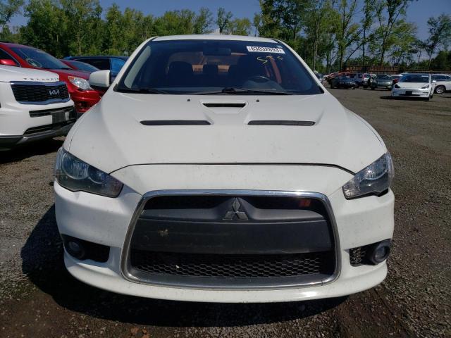 JA32V6FV0EU004516 - 2014 MITSUBISHI LANCER RALLIART WHITE photo 5