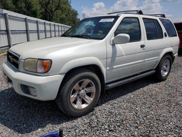 JN8DR09XX2W656993 - 2002 NISSAN PATHFINDER LE WHITE photo 1