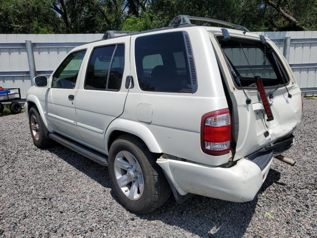 JN8DR09XX2W656993 - 2002 NISSAN PATHFINDER LE WHITE photo 2