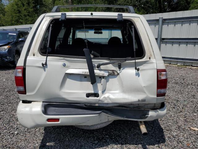 JN8DR09XX2W656993 - 2002 NISSAN PATHFINDER LE WHITE photo 6