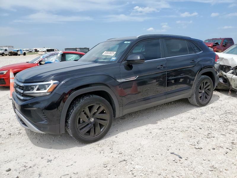 1V2JC2CA0MC235836 - 2021 VOLKSWAGEN ATLAS CROS SE BLACK photo 1