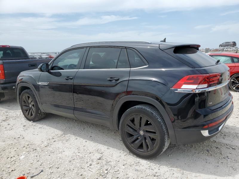 1V2JC2CA0MC235836 - 2021 VOLKSWAGEN ATLAS CROS SE BLACK photo 2