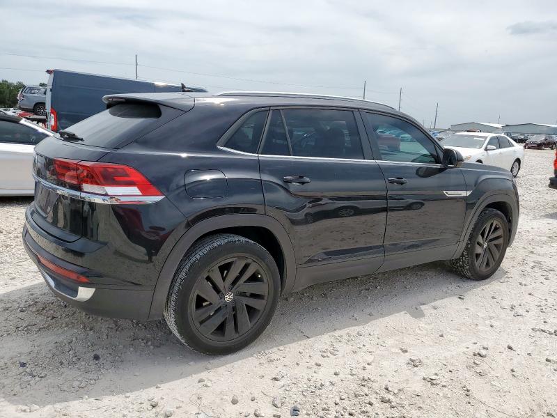 1V2JC2CA0MC235836 - 2021 VOLKSWAGEN ATLAS CROS SE BLACK photo 3