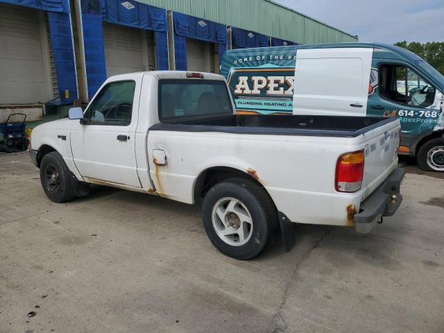 1FTYR10C3XUA49477 - 1999 FORD RANGER WHITE photo 2