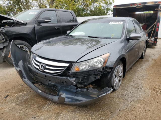 1HGCP2F85CA079599 - 2012 HONDA ACCORD EXL GRAY photo 1