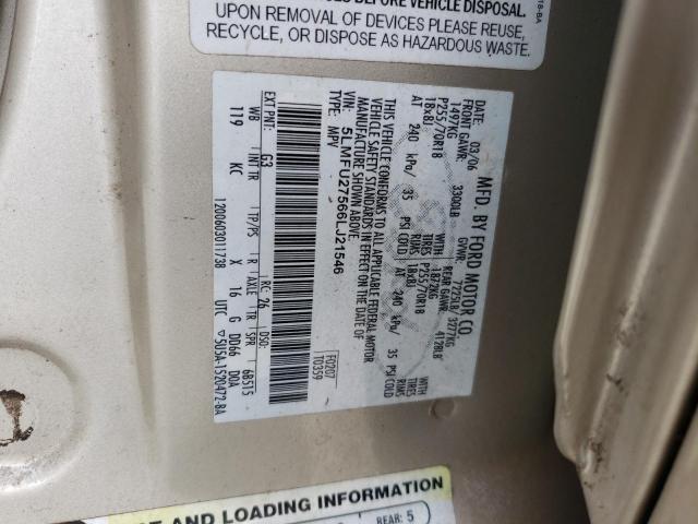 5LMFU27566LJ21546 - 2006 LINCOLN NAVIGATOR 棕色 照片 13