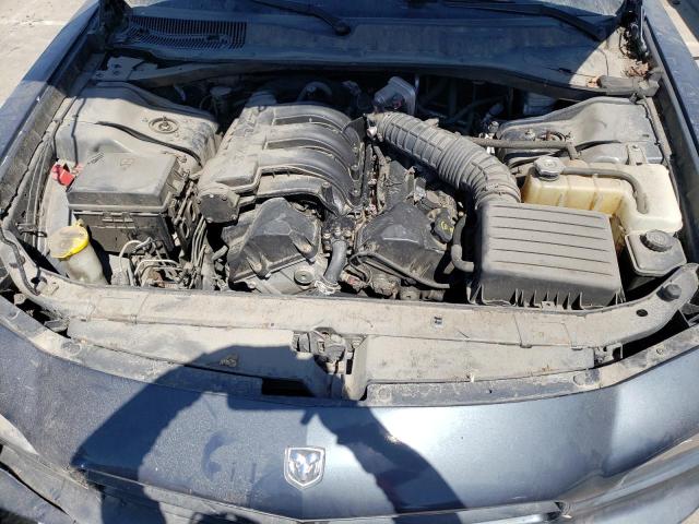 2B3KA43R58H324822 - 2008 DODGE CHARGER GRAY photo 11