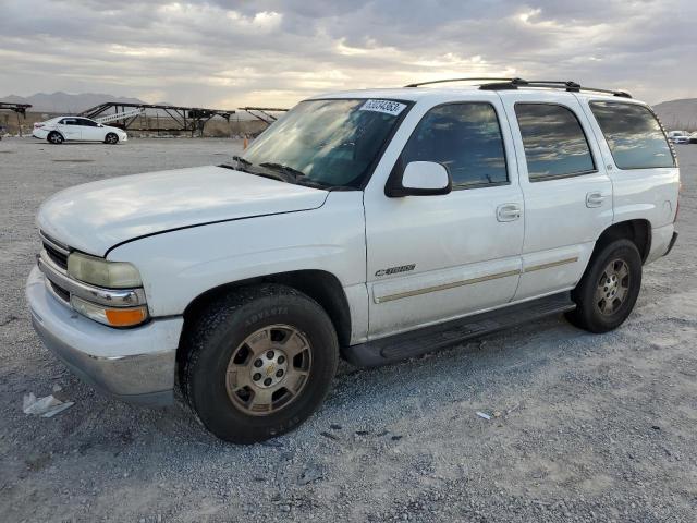 1GNEC13Z33R162922 - 2003 CHEVROLET TAHOE C1500 WHITE photo 1