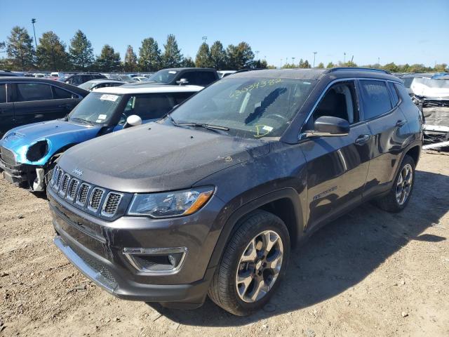 3C4NJDCBXLT151541 - 2020 JEEP COMPASS LIMITED GRAY photo 2