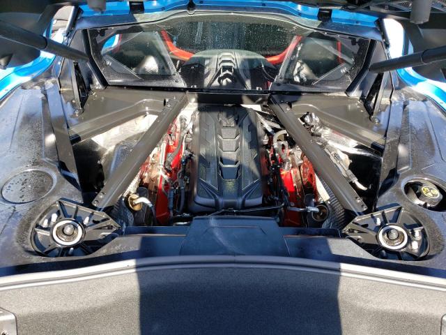 1G1YA2D48P5127478 - 2023 CHEVROLET CORVETTE STINGRAY 1LT BLUE photo 11