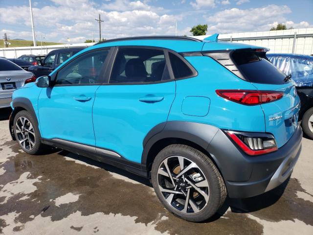 KM8K5CA30PU983197 - 2023 HYUNDAI KONA LIMITED BLUE photo 2