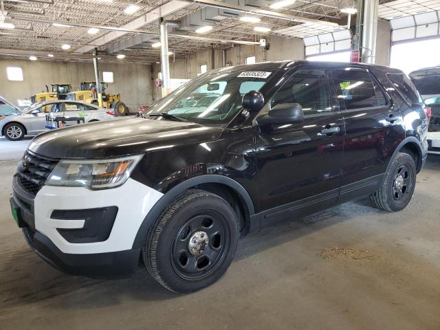 1FM5K8AR3GGC61793 - 2016 FORD EXPLORER POLICE INTERCEPTOR BLACK photo 1