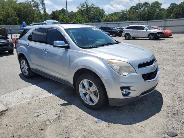 2CNFLFE55B6267925 - 2011 CHEVROLET EQUINOX LTZ SILVER photo 4