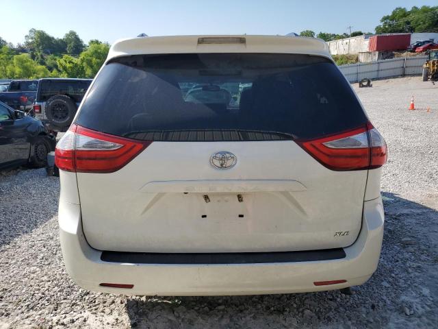 5TDYK3DC1GS694062 - 2016 TOYOTA SIENNA XLE Սպիտակ լուսանկար 6