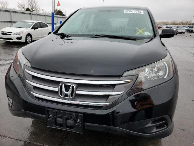 2HKRM4H32EH627522 - 2014 HONDA CR-V LX BLACK photo 5