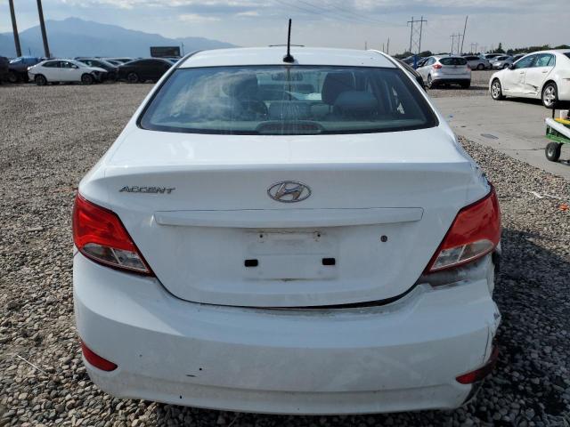 KMHCT4AE0GU158813 - 2016 HYUNDAI ACCENT SE WHITE photo 6