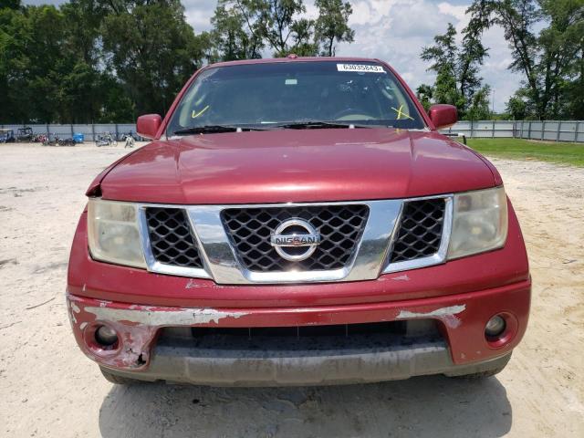 1N6AD09U97C456213 - 2007 NISSAN FRONTIER CREW CAB LE RED photo 5