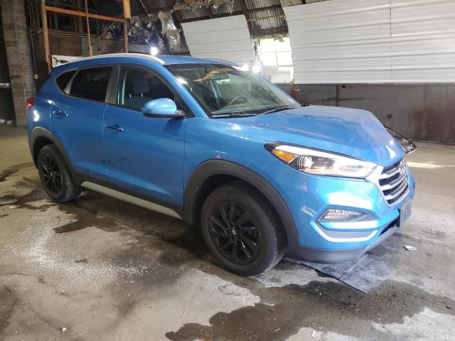 KM8J3CA42JU722137 - 2018 HYUNDAI TUCSON SEL BLUE photo 4