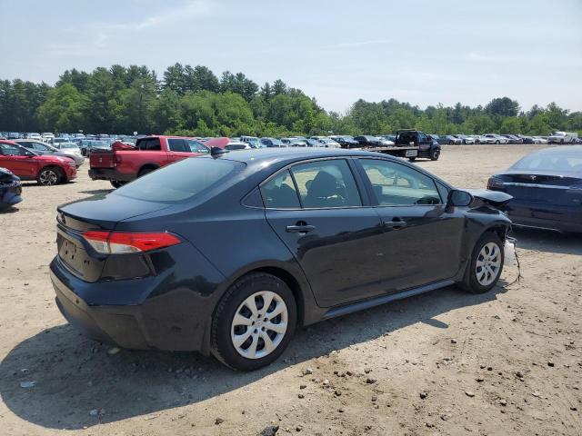 JTDEPMAE0NJ231677 - 2022 TOYOTA COROLLA LE BLACK photo 3