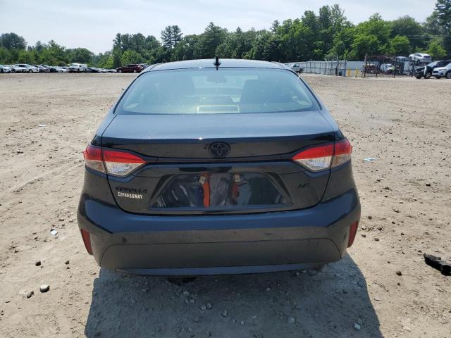 JTDEPMAE0NJ231677 - 2022 TOYOTA COROLLA LE BLACK photo 6