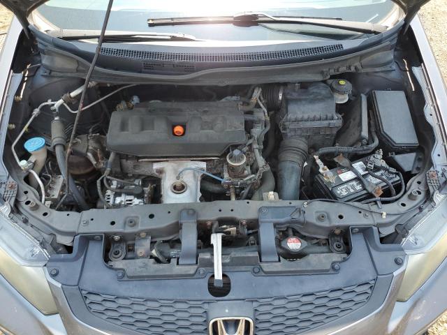 2HGFG3B15CH524808 - 2012 HONDA CIVIC EXL ნაცრისფერი ფოტო 11