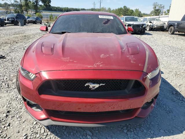 1FA6P8CF0H5282228 - 2017 FORD MUSTANG GT RED photo 5