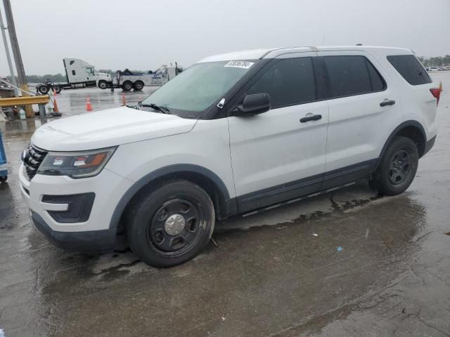 1FM5K8ARXJGB12692 - 2018 FORD EXPLORER POLICE INTERCEPTOR 白色 照片 1