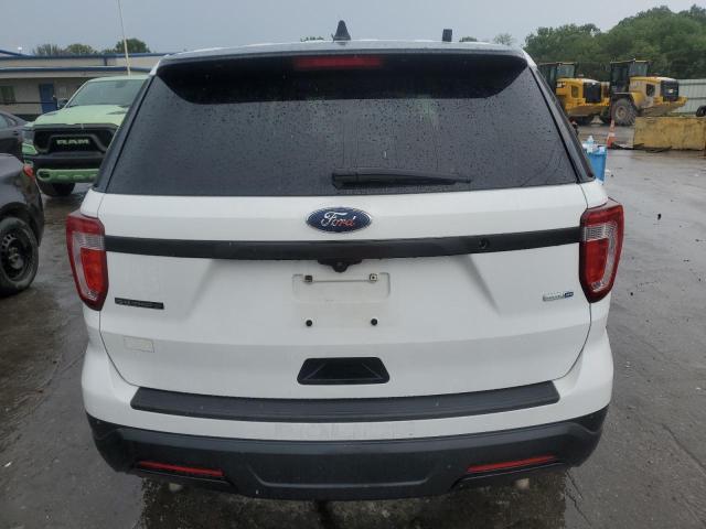1FM5K8ARXJGB12692 - 2018 FORD EXPLORER POLICE INTERCEPTOR 白色 照片 6