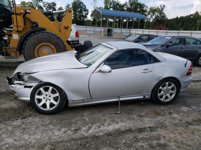 WDBKK49F23F272311 - 2003 MERCEDES-BENZ SLK 230 KOMPRESSOR SILVER photo 1