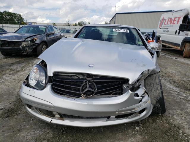 WDBKK49F23F272311 - 2003 MERCEDES-BENZ SLK 230 KOMPRESSOR SILVER photo 5