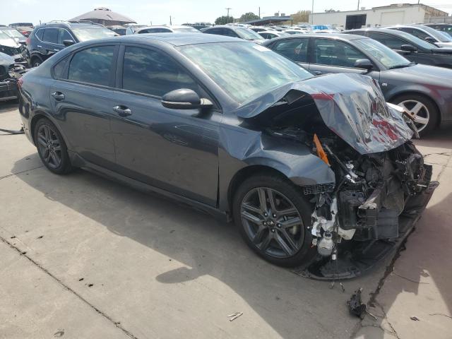 3KPF34AD9LE254747 - 2020 KIA FORTE GT LINE GRAY photo 4