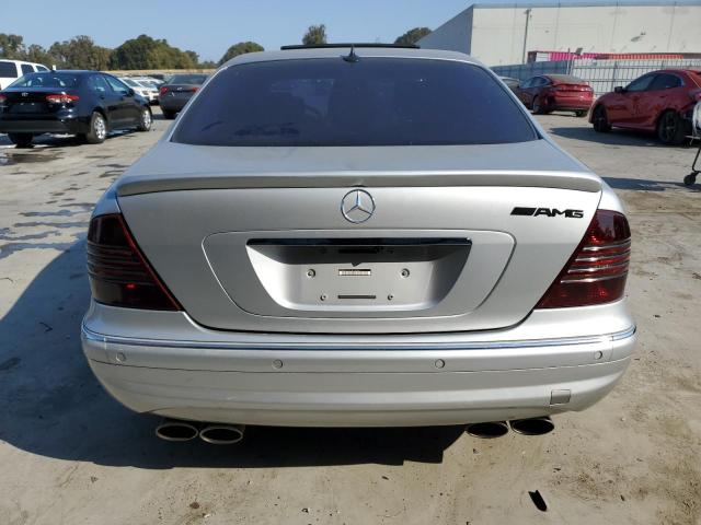 WDBNG75J91A169441 - 2001 MERCEDES-BENZ S 500 GRAY photo 6