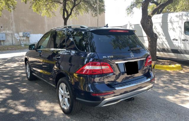 4JGDA5HB3DA141075 - 2013 MERCEDES-BENZ ML 350 4MATIC BLUE photo 3