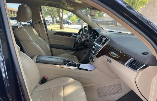 4JGDA5HB3DA141075 - 2013 MERCEDES-BENZ ML 350 4MATIC BLUE photo 5