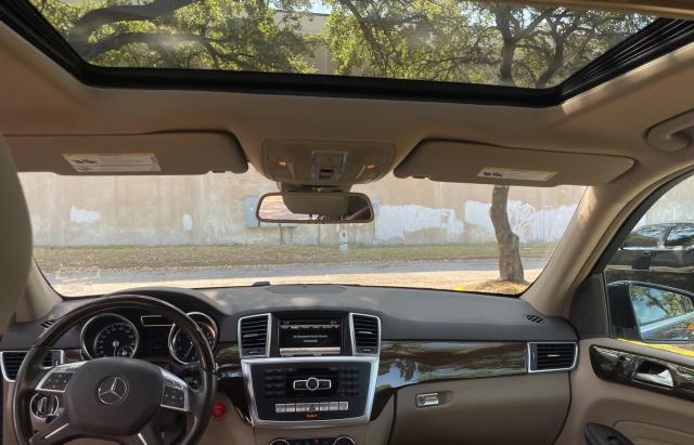 4JGDA5HB3DA141075 - 2013 MERCEDES-BENZ ML 350 4MATIC BLUE photo 9