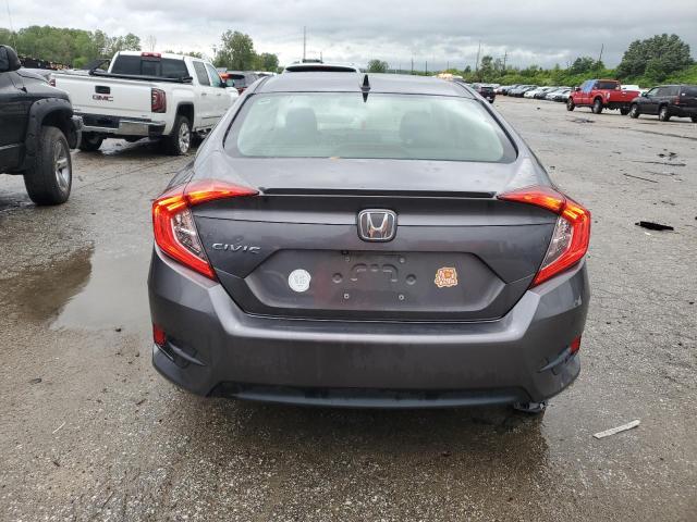 JHMFC1F39JX018335 - 2018 HONDA CIVIC EX GRAY photo 6