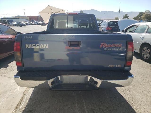 1N6ED26T4YC309534 - 2000 NISSAN FRONTIER KING CAB XE BLUE photo 6